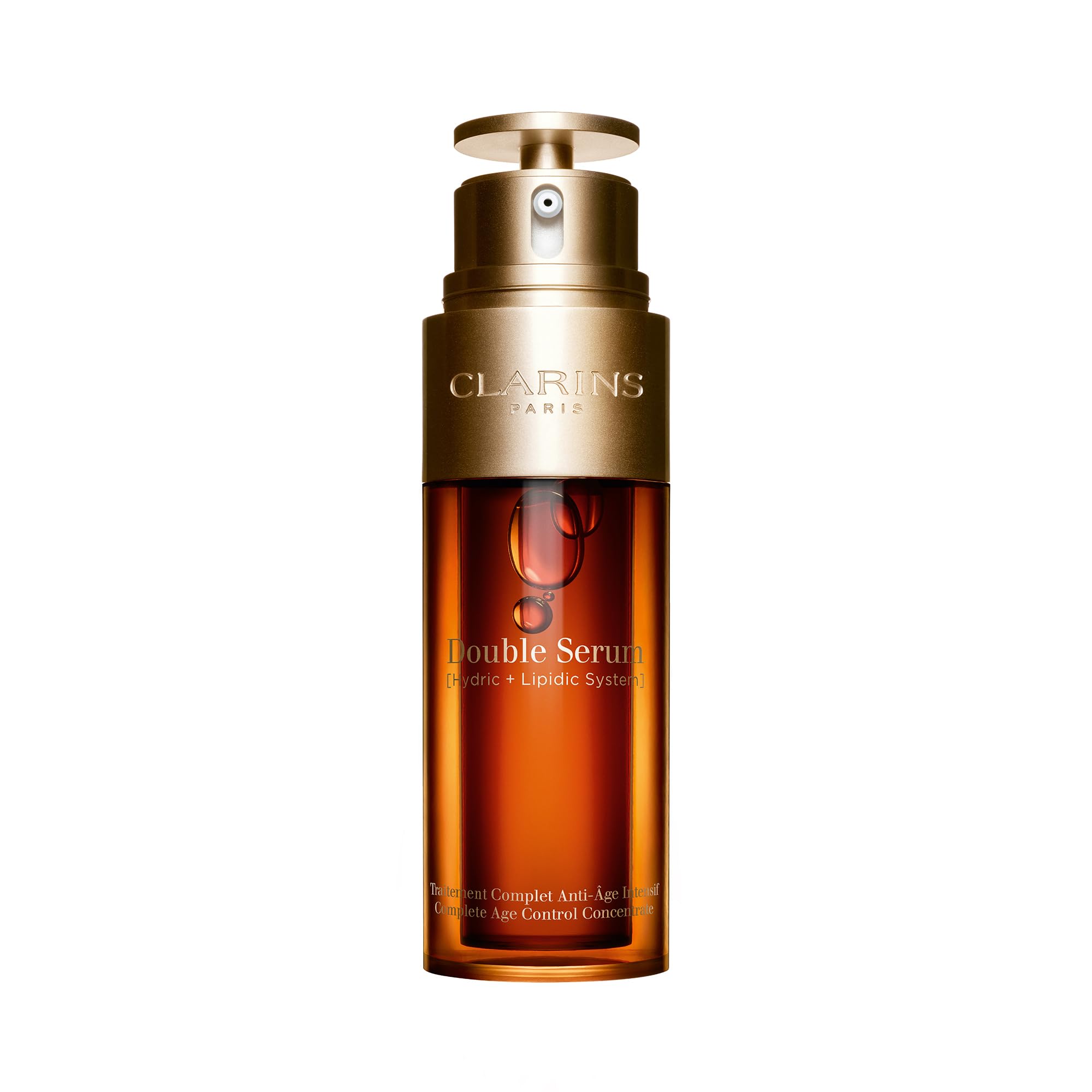 美容液 CLARINS Double Serum 50mL Clarins Complet de tratamento de soro duplo concentrado antiidade